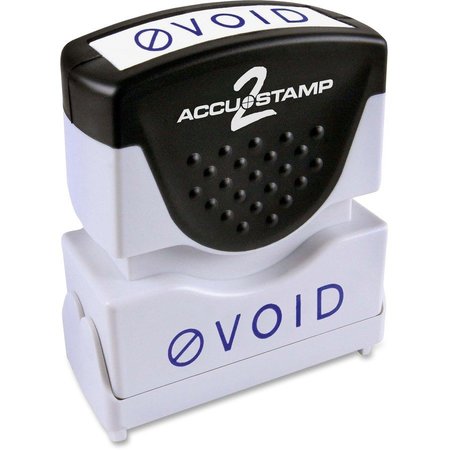 COSCO Stamp w/Microban, "Void", Textured Grip, Blue COS035584